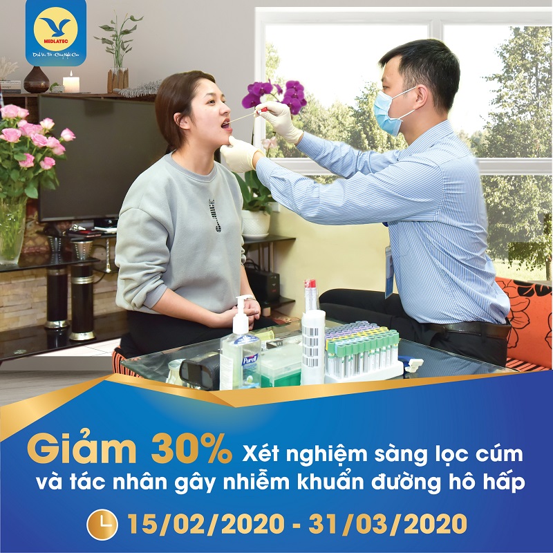 Cơ hội chẩn đoán các bệnh lý đường hô hấp trong mùa Đông - Xuân với ƯU ĐÃI hấp dẫn tại MEDLATEC