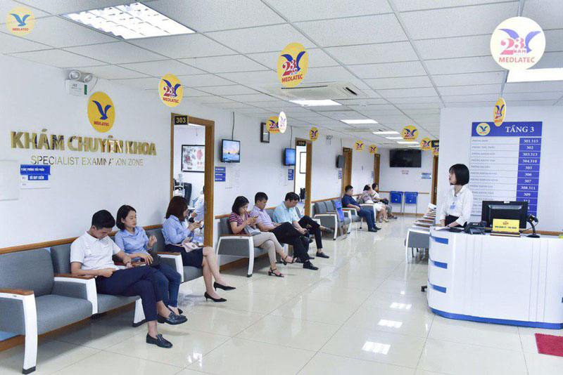Dịch vụ tiêm vắc xin ở Bệnh viện Đa khoa MEDLATEC rất uy tín.