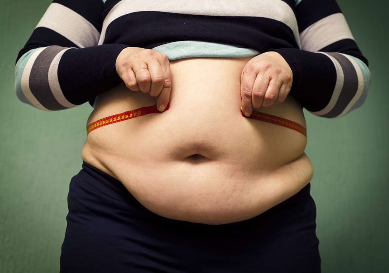 Tình trạng thừa cân béo phì có thể khiến bạn mắc bệnh về tim mạch.