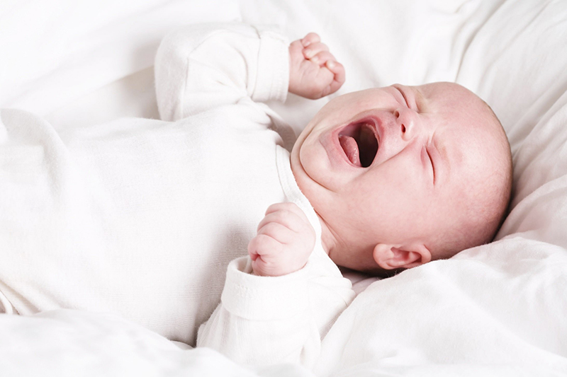 Trẻ sơ sinh khó ngủ khi mắc một số bệnh về đường hô hấp