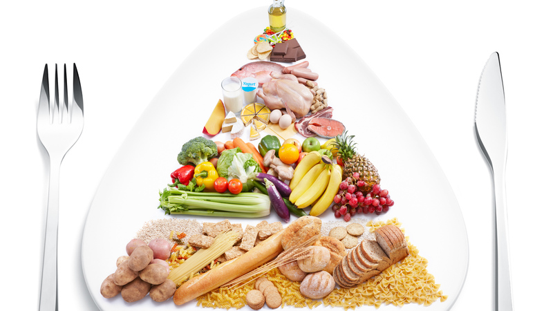 tháp dinh dưỡng cho người giảm cân