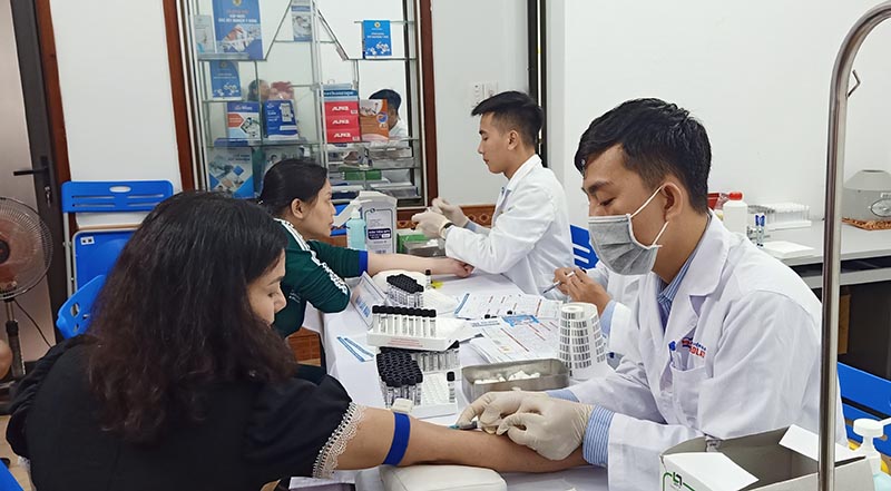 Trường hợp bệnh nhân cần kiểm tra sức khỏe của tổng quát có thể sẽ được chỉ định xét nghiệm máu