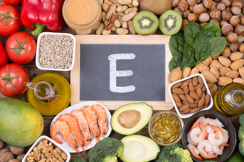 Vitamin E có thể được cơ thể tổng hợp thông qua thực phẩm tự nhiên