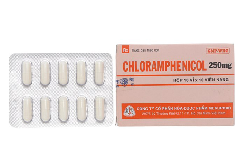 Chloramphenicol - Một loại kháng sinh thuộc nhóm Phenicol