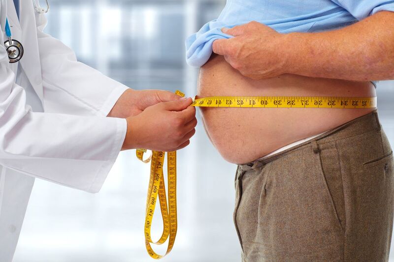 Nhiều nam giới gặp phải tình trạng béo phì