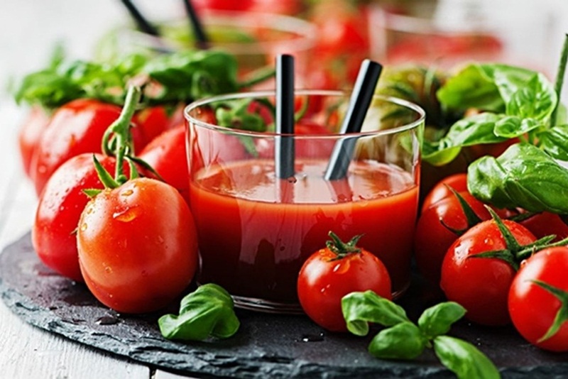 Nước ép cà chua giúp giảm cân hiệu quả
