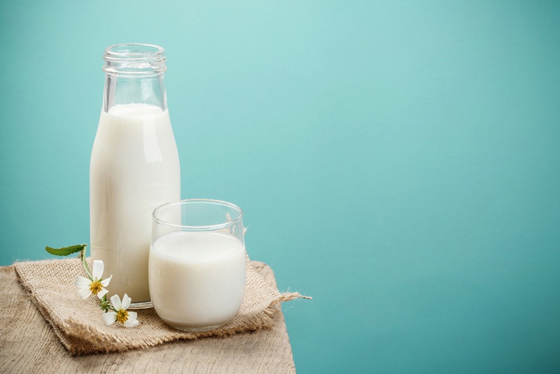 Bạn có thể bổ sung sữa vào chế độ ăn hàng ngày nếu muốn có một cơ bắp chắc khỏe