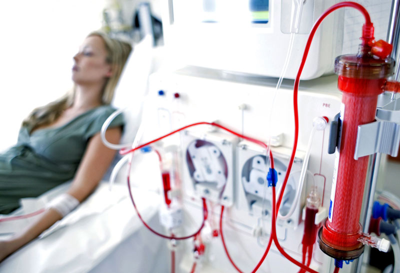 Nhiều trường hợp bệnh nhân phải lọc máu
