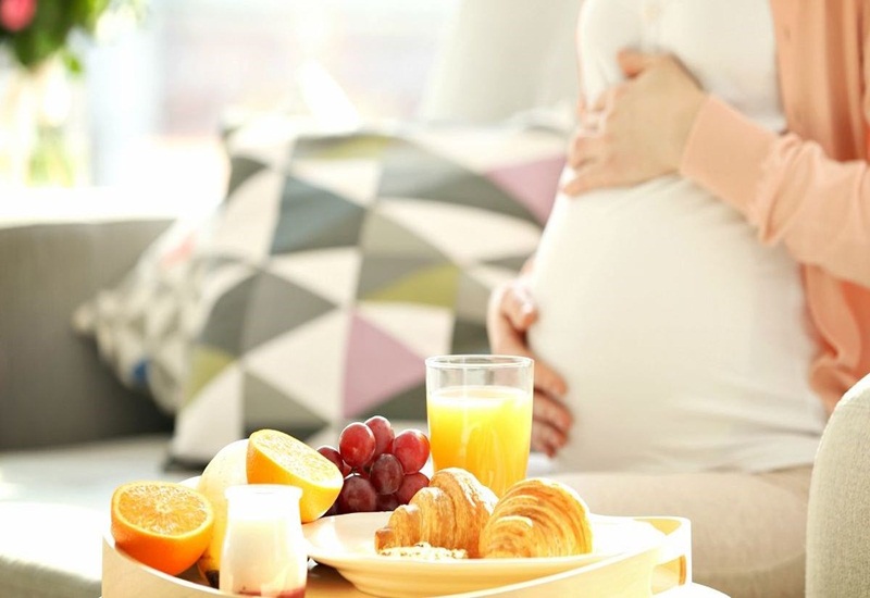 Chế độ ăn cũng có thể làm tăng nguy cơ bị tiêu chảy khi mang bầu
