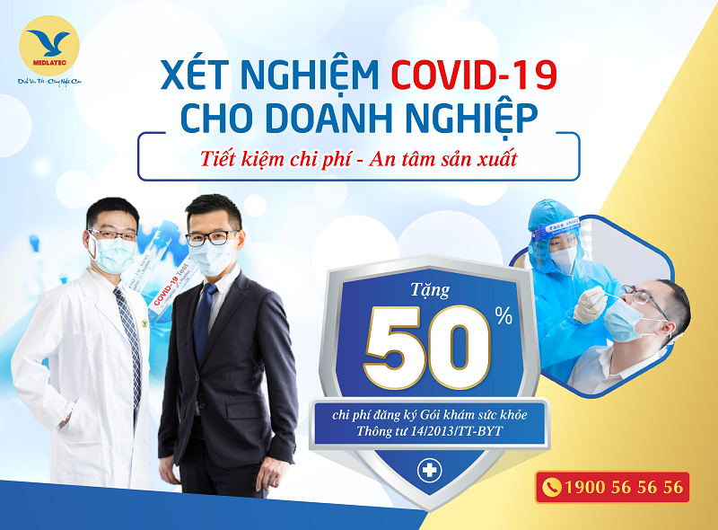 Xét nghiệm Covid-19 cho doanh nghiệp, tiết kiệm chi phí an tâm sản xuất