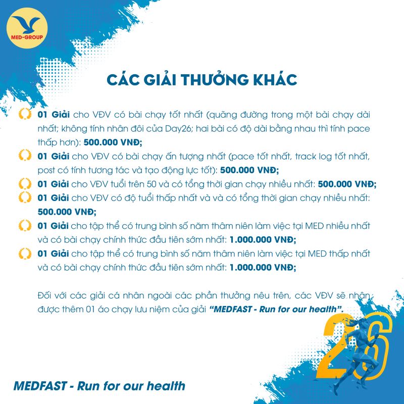 MED-Group phát động Giải chạy trển toàn hệ thống - MedFast - Run for our health