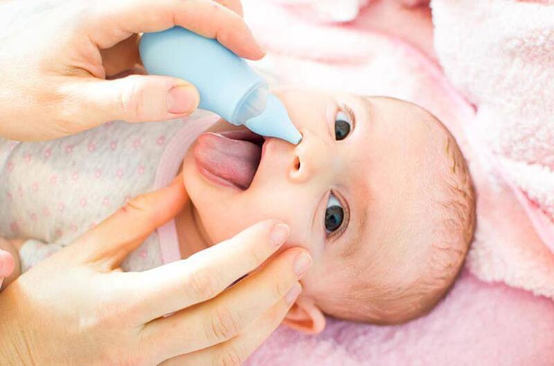Nghẹt mũi ở trẻ nhỏ có thể gây khó thở cho trẻ