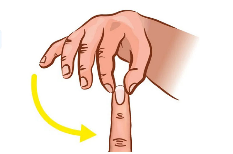 Bài test kiểm tra nguy cơ đột quỵ từ việc chạm ngón tay