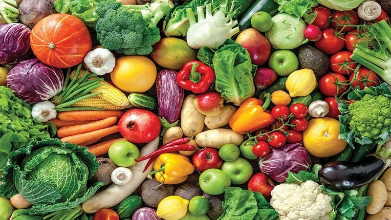 Rau xanh và hoa quả tươi cần được ưu tiên trong chính sách ăn của người bệnh