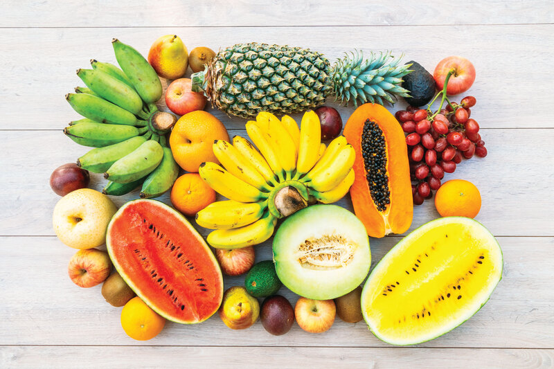 Chế độ ăn của F0 không có triệu chứng nên có nhiều rau xanh và trái cây