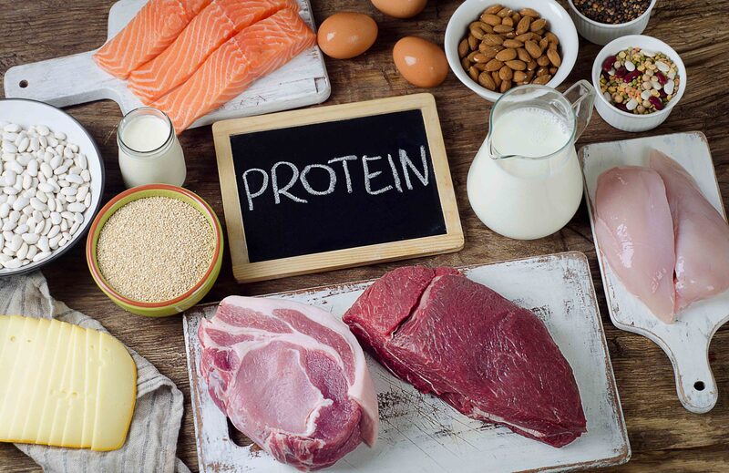 Thực phẩm giàu protein cung cấp một lượng lớn năng lượng hàng ngày