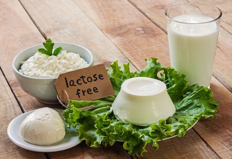 Người bệnh có thể cân nhắc dùng các sản phẩm từ sữa không chứa lactose