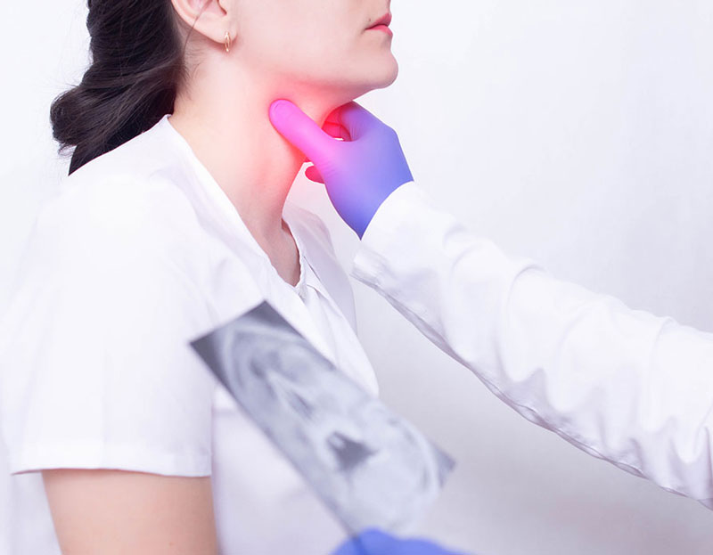 Vị trí thường xuất hiện ung thư vòm họng là tại khu vực đầu cổ