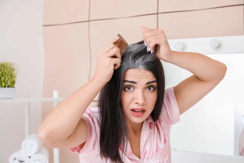 Chế độ ăn uống thiếu dưỡng chất cho tóc
