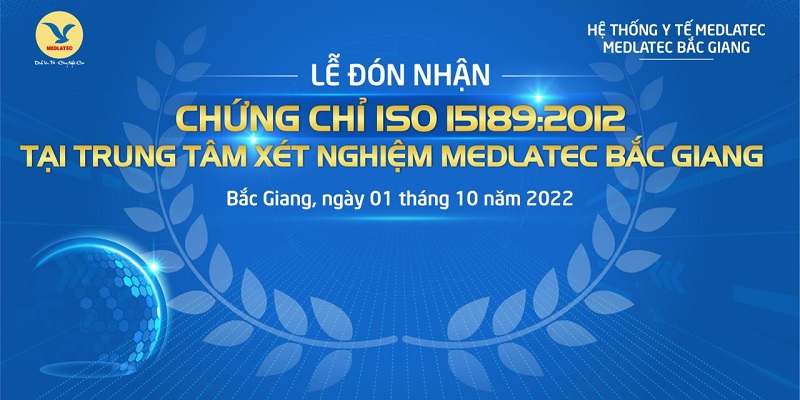 Lễ đón nhận chứng chỉ ISO 15189:2012 ngày 1/10/2022