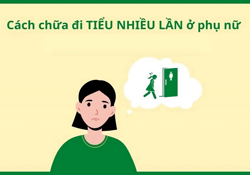 Một số cách chữa đi tiểu nhiều lần ở phụ nữ hiệu quả