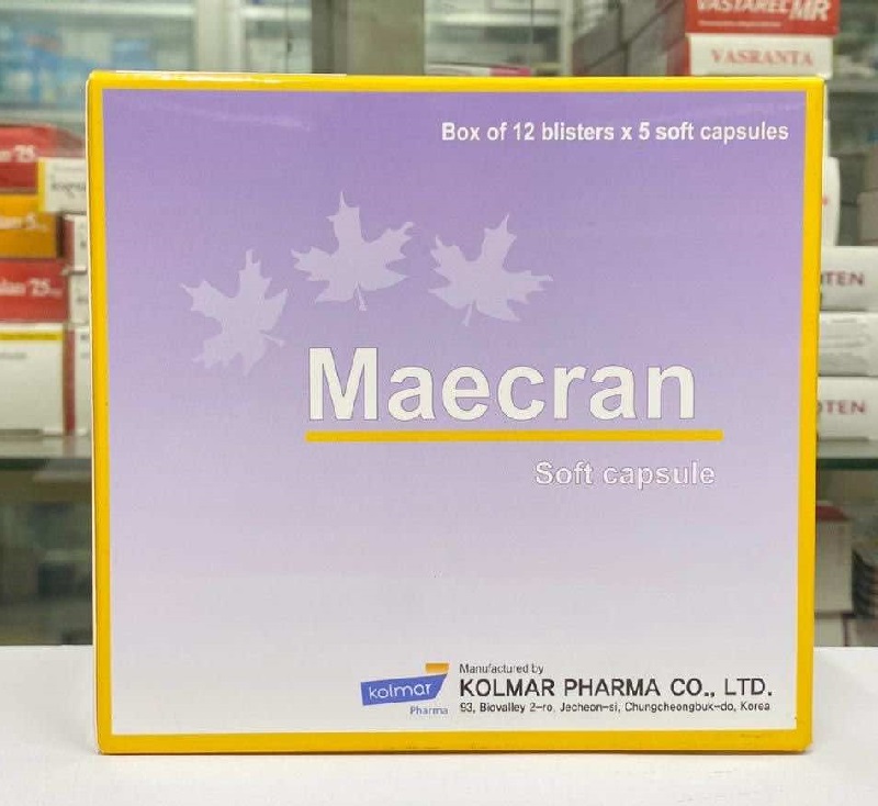 Maecran: Thành phần, liều dùng và các lưu ý khi sử dụng thuốc