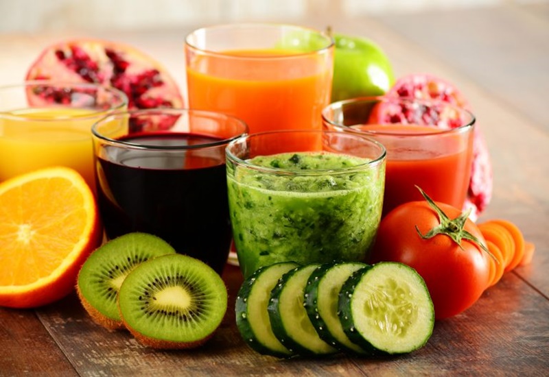 Nước ép trái cây, rau củ mang lại nhiều lợi ích sức khỏe