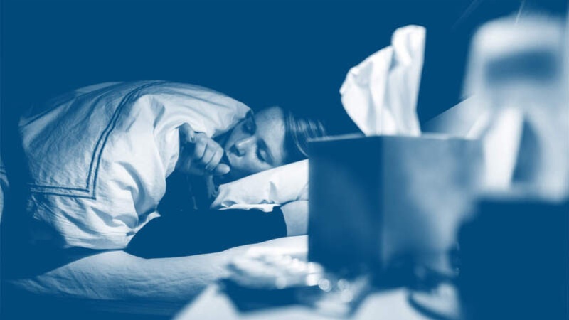 Bệnh nhân ho khan về đêm có thể do viêm xoang