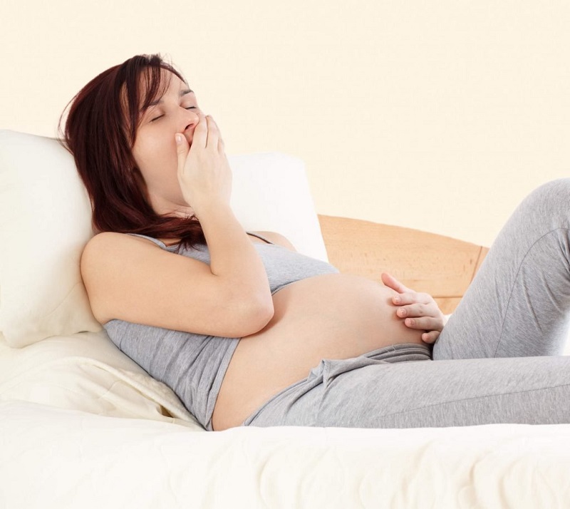 Nhiều chị em có xu hướng thèm ngủ hơn khi mang thai 