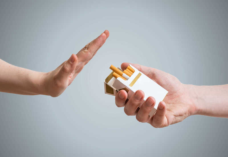 Khói thuốc lá rất có hại cho hệ hô hấp