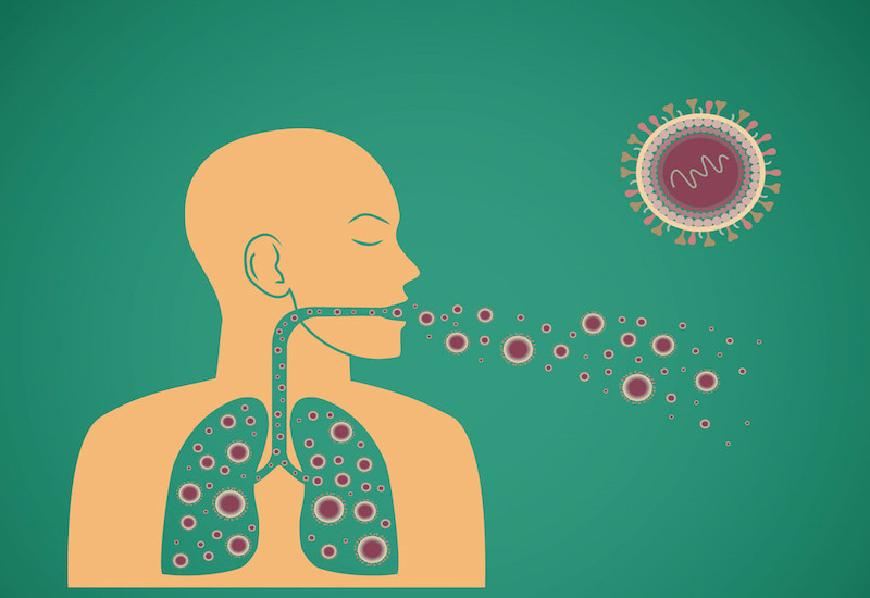 Người mắc bệnh lao có thể phát tán vi khuẩn ra ngoài và lây bệnh cho những người xung quanh