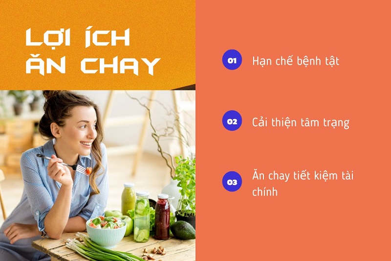 Một số lợi ích cơ bản của chế độ ăn chay