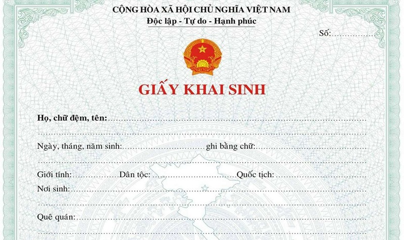 Xét nghiệm ADN cũng có thể làm giấy khai sinh