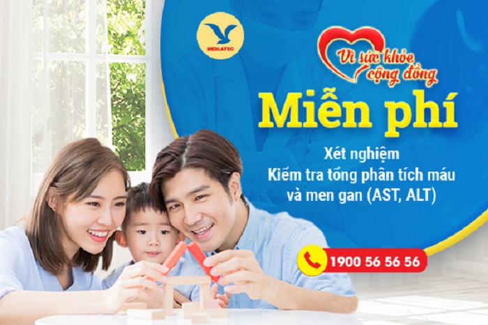 Miễn phí xét nghiệm men gan tại MEDLATEC