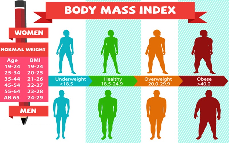 Chỉ số khối BMI có thể giúp bạn đánh giá tổng quát về tình trạng cơ thể