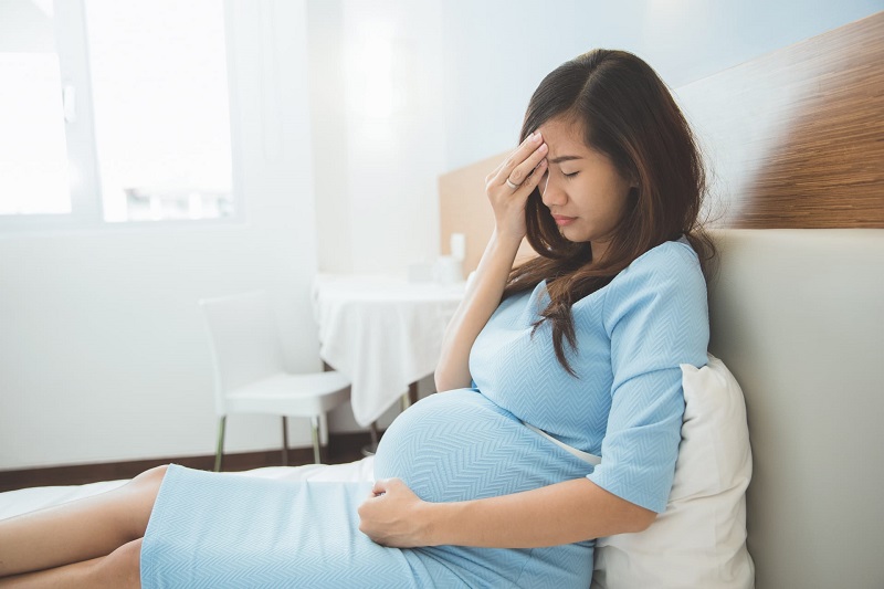 mẹ sẽ trải qua cơn co trong thời gian kéo dài