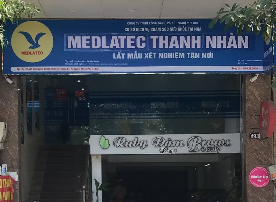 Văn phòng lấy mẫu MEDLATEC Vĩnh Tuy - Hai Bà Trưng