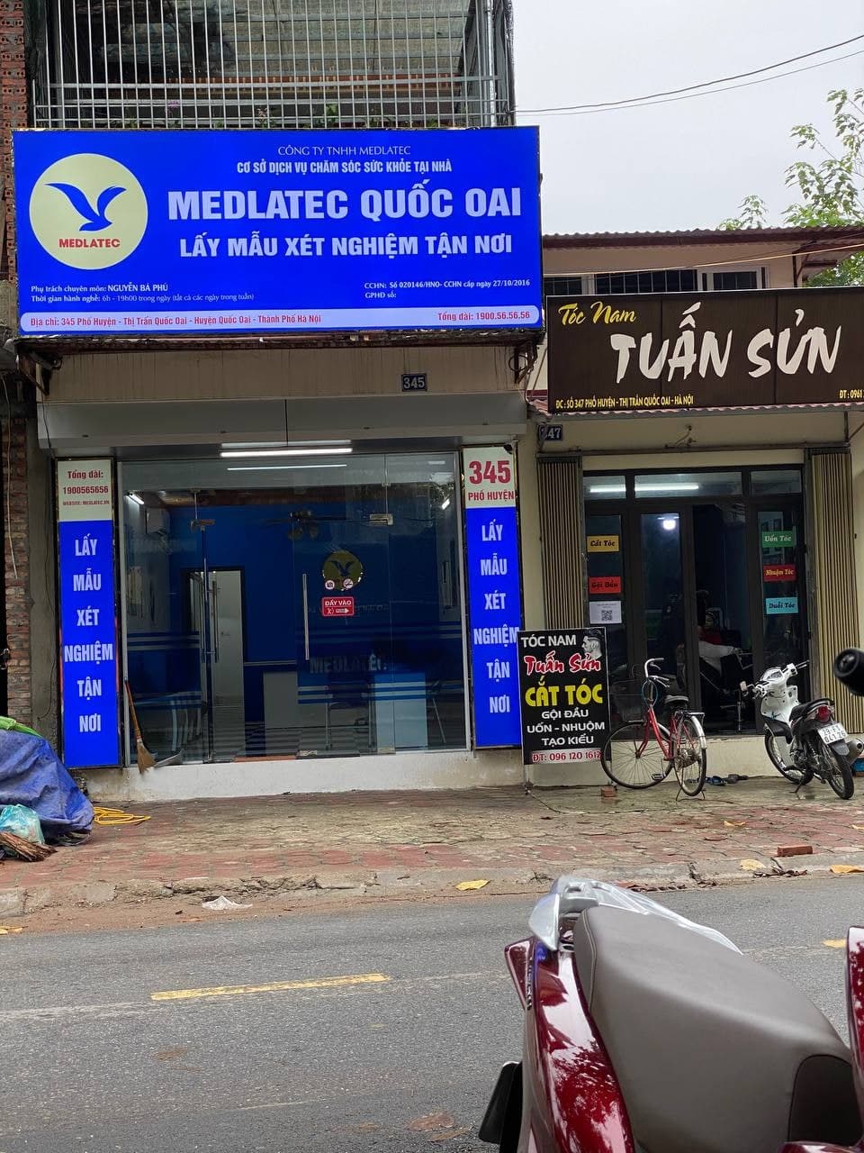 Văn Phòng lấy mẫu MEDLATEC Quốc Oai