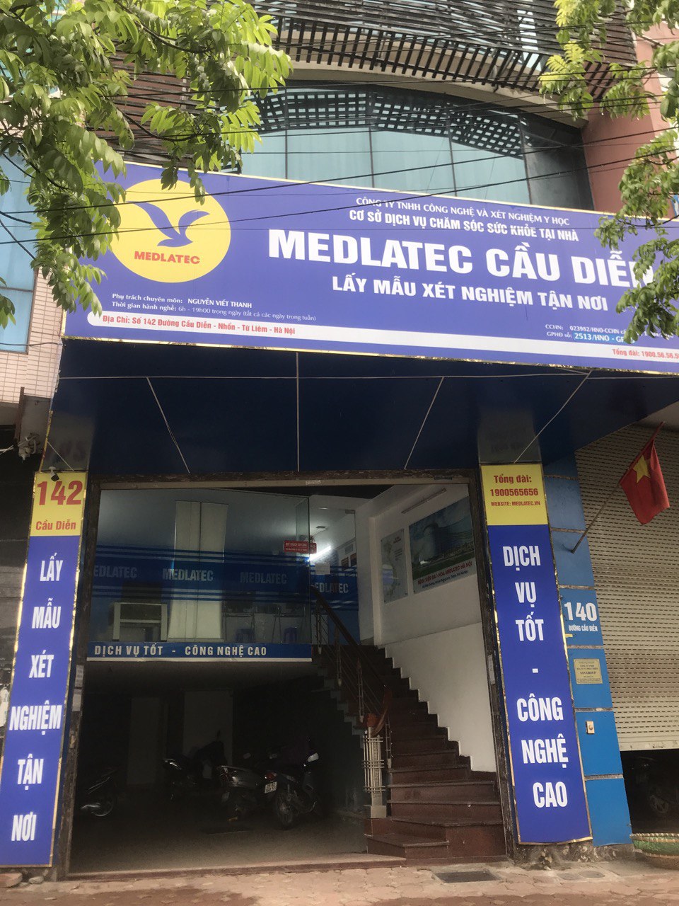 Văn Phòng Lấy Mẫu MEDLATEC Cầu Diễn