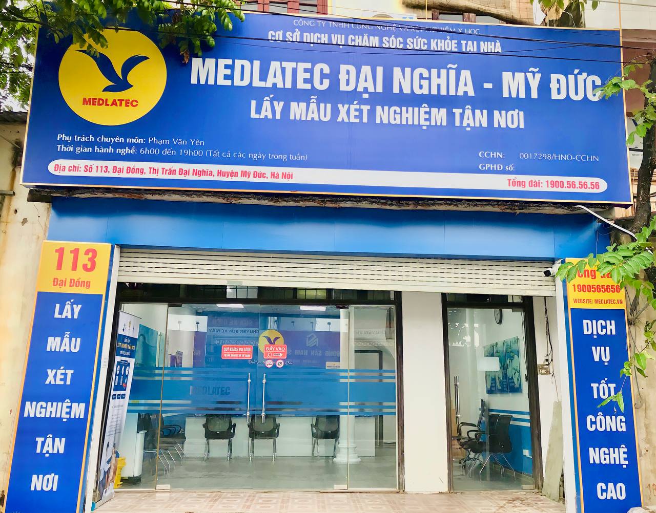 Văn phòng lấy mẫu MEDLATEC Đại Nghĩa - Mỹ Đức