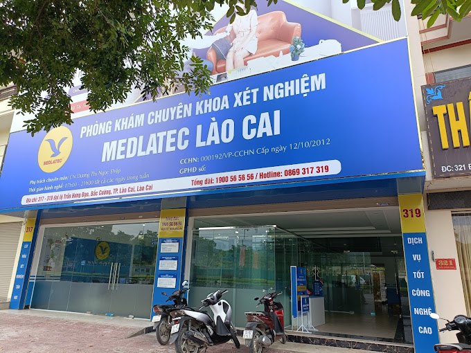 Văn Phòng lấy mẫu MEDLATEC Lào Cai