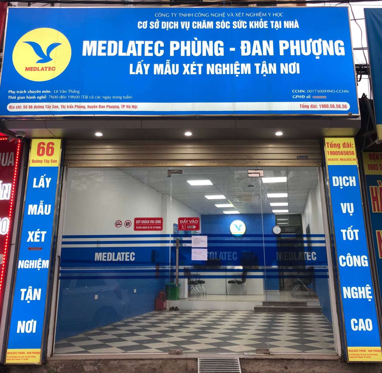 Văn Phòng Lấy Mẫu MEDLATEC Phùng