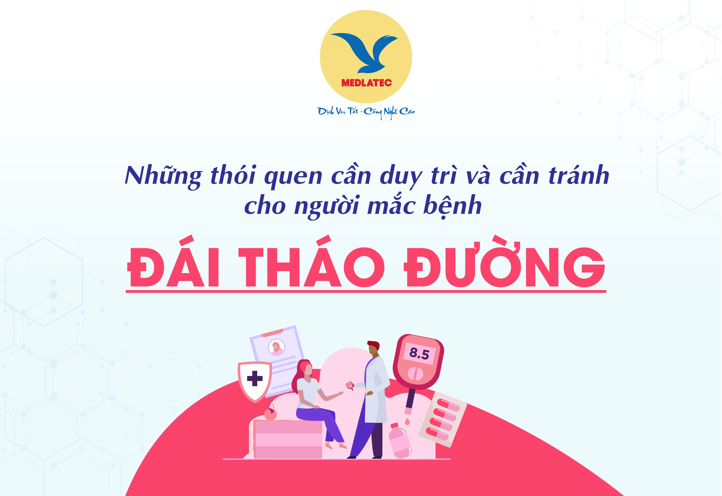 Những thói quen cần duy trì và tránh cho người mắc bệnh đái tháo đường