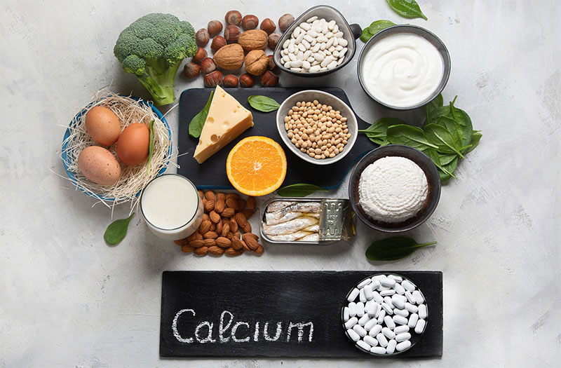 Bổ sung nhiều thực phẩm giàu canxi