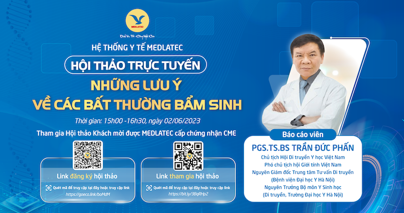 1001 câu hỏi về bất thường bẩm sinh được giải đáp cặn kẽ bởi chuyên gia đầu ngành lĩnh vực Y sinh học - Di truyền